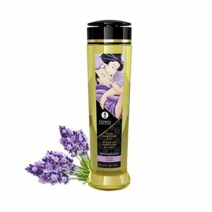 SHUNGA Masážny olej Erotic Massage Oil Sensation Lavender 240 ml vyobraziť