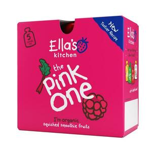 ELLA'S KITCHEN BIO Pink One ovocné smoothie s dračím ovocím 5 x 90 g vyobraziť