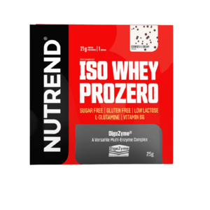 NUTREND Iso Whey Prozero Cookies and cream 25 g vyobraziť