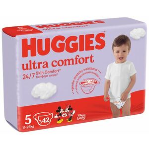 HUGGIES Ultra Comfort Jumbo Plienky jednorazové 5 (11-25 ks) 42 ks vyobraziť