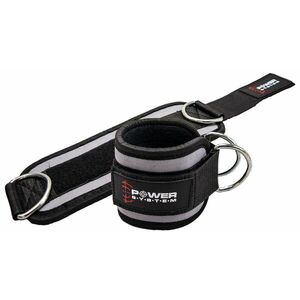 POWER SYSTEM Kotníkový adaptér Ankle Strap Gym Babe, šedá 2 ks vyobraziť