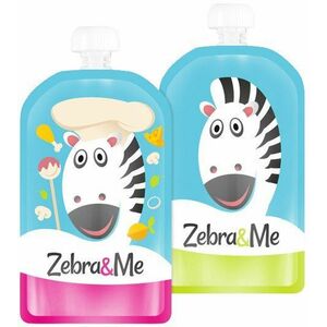 ZEBRA&ME kapsičky na opakované použitie Kuchár + zebra 2 ks vyobraziť