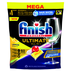 FINISH Quantum Ultimate Kapsuly do umývačky riadu Lemon 60 ks vyobraziť