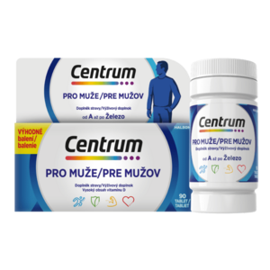 CENTRUM multivitamín pre mužov 90 tabliet vyobraziť