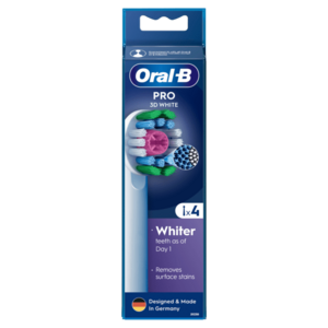 ORAL-B Pro 3D White náhradné hlavice 4 ks vyobraziť