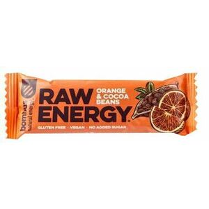 BOMBUS Raw Energy pomaranč a kakaové bôby 50 g vyobraziť