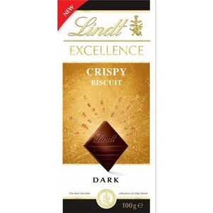 LINDT Excellence dark chrumkavá sušienka 100 g vyobraziť