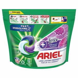 ARIEL All-in-1 Pods Amethyst Flower tekutý prací prostriedok 36 kapsúl vyobraziť