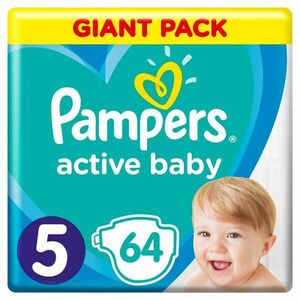 PAMPERS Active Baby Plienky S5, 11-16 kg, 64 ks vyobraziť