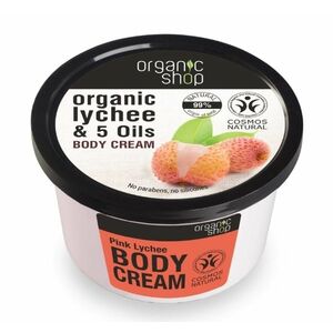 NATURA SIBERICA Organic Shop - Ružové Liči - Telový krém 250 ml vyobraziť