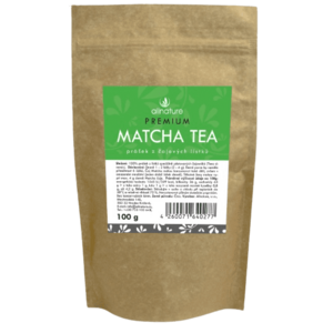 ALLNATURE Matcha tea Premium - prášok z čajových lístkov 100 g vyobraziť