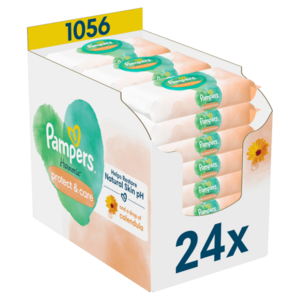 PAMPERS Harmonie Protect & Care, Detské čistiace obrúsky 24 x 44 ks vyobraziť