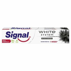 SIGNAL White system charcoal zubná pasta 75 ml vyobraziť