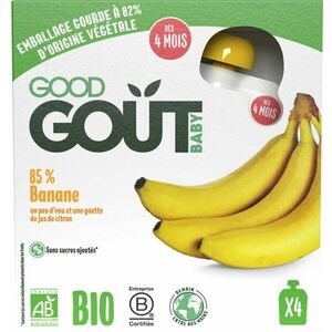 GOOD GOÛT Good Gout BIO Banán 4 x 85 g vyobraziť