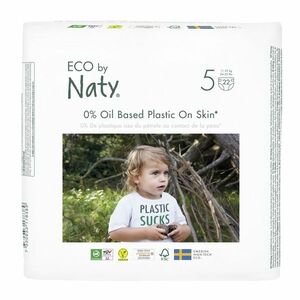 ECO BY NATY Plienky jednorázové 5 Junior 11-25kg 22 ks vyobraziť