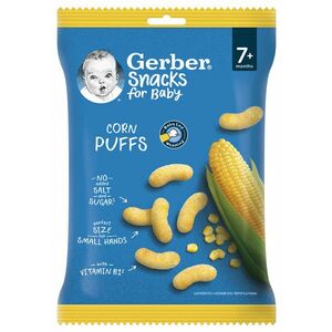 GERBER Snacks kukuričné chrumky 28 g vyobraziť