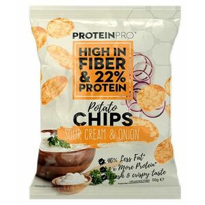 PROTEINPRO Chips smotana-cibuľa 50 g vyobraziť