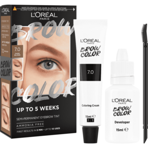 L'ORÉAL PARIS Brow Color 7.0 Dark Blond semi-permanentná farba na obočie vyobraziť