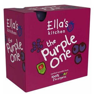 ELLA'S KITCHEN BIO Purple One ovocné pyré s čiernymi ríbezľami 5 x 90 g vyobraziť