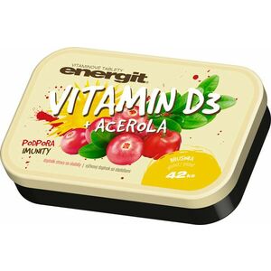 ENERGIT vitamín D3 + acerola 42 tabliet vyobraziť