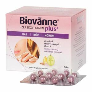 BIOVÁNNE Plus vitamínové kapsule krásy 90 kapsúl vyobraziť