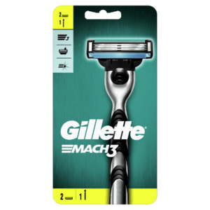 GILLETTE Mach3 Strojček + 2 hlavice vyobraziť