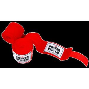 POWER SYSTEM Boxovacie bandáže BOXING WRAPS RED 2 ks vyobraziť