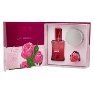 BIOFRESH Rose oil of Bulgaria Darčekový set pre ženy - denný krém, mydlo, parfum vyobraziť