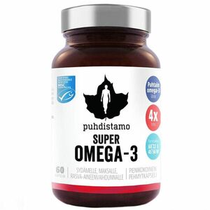 PUHDISTAMO Super Omega-3 60 kapsúl vyobraziť