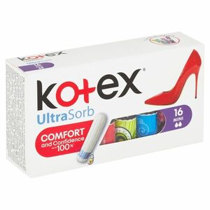 KOTEX Tampons UltraSorb Mini hygienické tampóny 16 ks vyobraziť