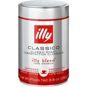 ILLY Stredne pražená mletá káva dóza. 250 g vyobraziť