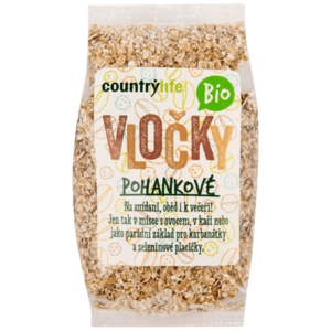 COUNTRY LIFE Organické pohánkové vločky 250 g vyobraziť