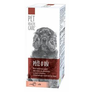 PET HEALTH CARE Starostlivosť o uši roztok 100 ml vyobraziť