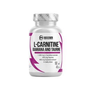 MAXXWIN L-carnitine guarana taurine 90 kapsúl vyobraziť