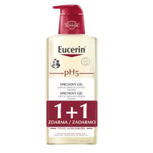 EUCERIN pH5 Sprchový gél 2 x 400 ml vyobraziť