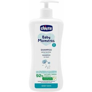 CHICCO Šampón na vlasy s dávkovačom Baby Moments 92 % prírodných zložiek 500 ml vyobraziť