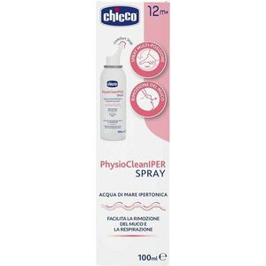 CHICCO PhysioCleanIPER Sprej do nosa hypertonický s morskou vodou 12m+, 100 ml vyobraziť