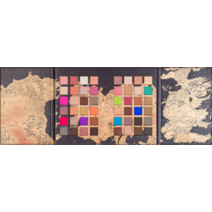 REVOLUTION X Game of Thrones Westeros Map Palette, paleta očných tieňov vyobraziť