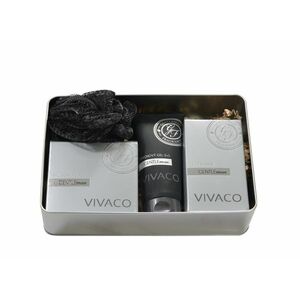 VIVACO Darčekové balenie Gentleman silver edition - EDP 50ml + sprchový gél 200ml + voda po holení 100ml + 1x darček vyobraziť