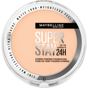 MAYBELLINE NEW YORK SuperStay 24H Hybrid Powder-Foundation 10 make-up v púdri, 9 g vyobraziť