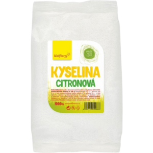 WOLFBERRY Kyselina citronová sáček 1000 g vyobraziť