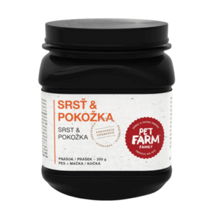 PET FARM FAMILY Srst & pokožka 250 g vyobraziť