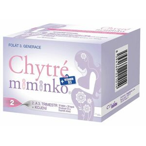 CHYTRÉ MIMINKO s DHA 30 tablet + 30 kapslí vyobraziť