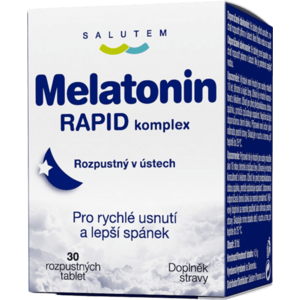 SALUTEM PHARMA Melatonin Rapid komplex ODT pod jazyk 30 tablet vyobraziť