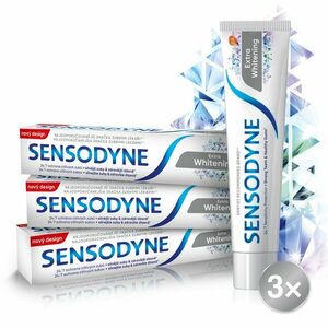 SENSODYNE Extra Whitening Zubná pasta 3 x 75 ml vyobraziť