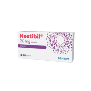 NESTIBIL 20 mg, 10 tabliet vyobraziť