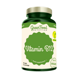 GREENFOOD NUTRITION Vitamin B12, 90 kapsúl vyobraziť