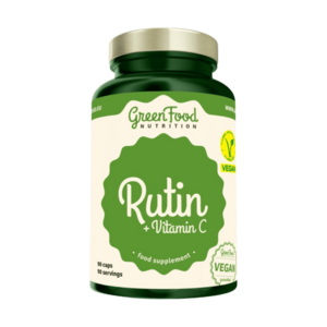 GREENFOOD NUTRITION Rutin + Vitamin C 90 kapsúl vyobraziť