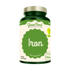 GREENFOOD NUTRITION Iron (Železo) 90 kapsúl vyobraziť