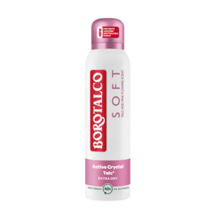 BOROTALCO Soft Talc & Pink Flower, Dezodorant sprej pre ženy 150 ml vyobraziť